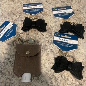 Itzy Ritzy bow tags for diaper bags, NWT